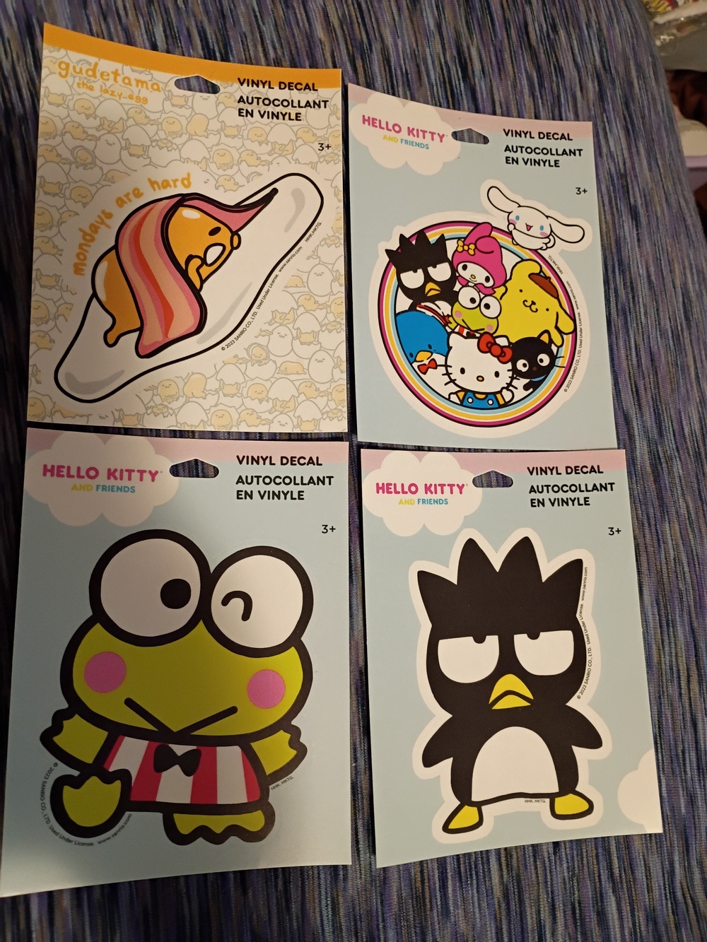 Sanrio Hello Kitty & Friends Vinyl Decal Pack-Sticker-Multi-Color